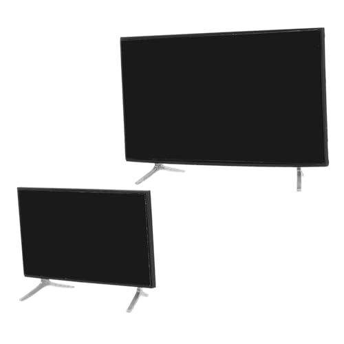 Toyvian Miniaturfernseher Im Maßstab 112 Für Puppenhaus-Dekoration 2 Mini-Fernseher-Requisiten Mit Ständer Realistischer Kleiner Fernseher Für Das Puppenhaus-Entertainment-Center Toyvian Miniaturfernseher Im Maßstab 112 Für Puppenhaus-Dekoration 2 Mini-Fernseher-Requisiten Mit Ständer Realistischer Kleiner Fernseher Für Das Puppenhaus-Entertainment-Center von Toyvian