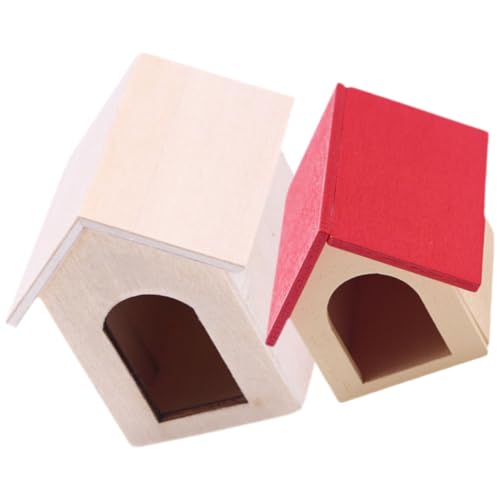 Toyvian 2st Mini-zwinger Plüsch Welpe Bausätze Puppenhaus Roboter Miniatur Hund Bausatz Kleiner Zwinger Für Birke Toyvian 2st Mini-zwinger Plüsch Welpe Bausätze Puppenhaus Roboter Miniatur Hund Bausatz Kleiner Zwinger Für Birke von Toyvian