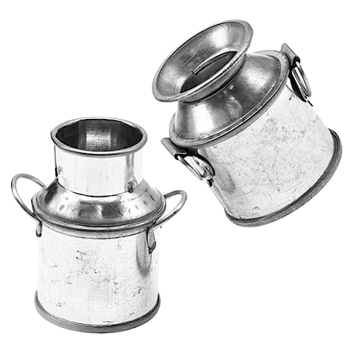 Toyvian 2 Stück Miniatur-Eimer Aus Metall Klein Für Mini-hauszubehör Ideal Für Dekorationsideen Für Häuser Toyvian 2 Stück Miniatur-Eimer Aus Metall Klein Für Mini-hauszubehör Ideal Für Dekorationsideen Für Häuser von Toyvian