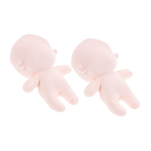 Toyvian 2st Puppe Puppe Verkleiden Sich Puppe Stoffpuppe Selber Machen Unfertige DIY-Puppe Gefüllter Puppenkörper Geschmeidige Plüschpuppe Kleines Plüschtier Pp Baumwolle Toyvian 2st Puppe Puppe Verkleiden Sich Puppe Stoffpuppe Selber Machen Unfertige DIY-Puppe Gefüllter Puppenkörper Geschmeidige Plüschpuppe Kleines Plüschtier Pp Baumwolle von Toyvian