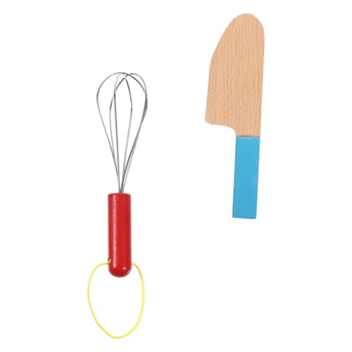 Toyvian 2st Spielhaus Bildungsspielzeug Küchengeschirr, Cutter- Schneebesen Für Geschirr Pädagogisches Holz Toyvian 2st Spielhaus Bildungsspielzeug Küchengeschirr, Cutter- Schneebesen Für Geschirr Pädagogisches Holz von Toyvian