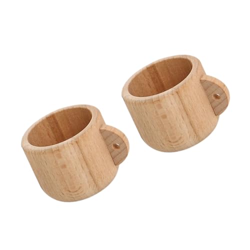 Toyvian 2st Spielhausspielzeug Simulationsgeschirr Geschirrspielzeug Tischspielzeug Aus Holz Hölzern Toyvian 2st Spielhausspielzeug Simulationsgeschirr Geschirrspielzeug Tischspielzeug Aus Holz Hölzern von Toyvian