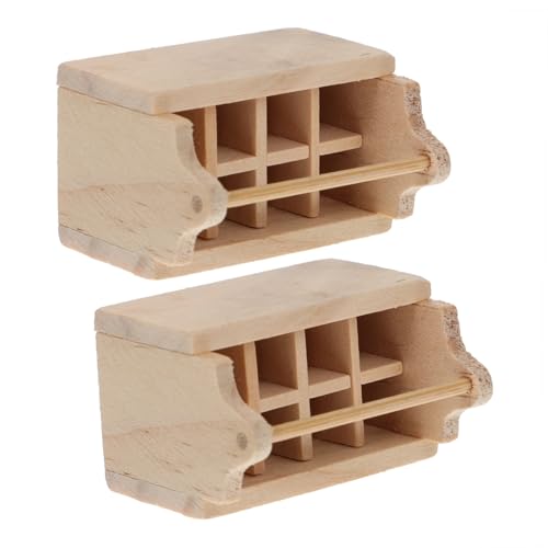 Toyvian 2st Zubehör Für Puppenhäuser Miniaturmöbel Im Maßstab 1 12 Puppenhaus-reparaturwerkzeuge Bausatz Mini- Miniatur-werkzeugkasten Mini-Dekoration Puppenhaus-Werkzeuge Hölzern Toyvian 2st Zubehör Für Puppenhäuser Miniaturmöbel Im Maßstab 1 12 Puppenhaus-reparaturwerkzeuge Bausatz Mini- Miniatur-werkzeugkasten Mini-Dekoration Puppenhaus-Werkzeuge Hölzern von Toyvian