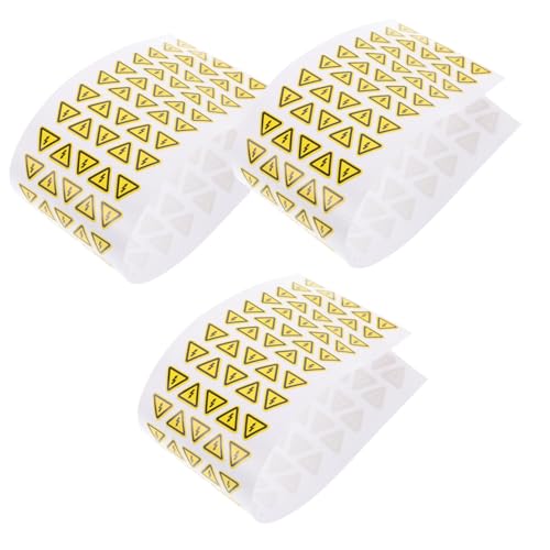 Toyvian 3 Blätter Anti-Schock- -Label Aufkleber für Elektroschockgeräte Warnaufkleber klein Elektroraum Zeichen Warnung elektrischer Aufkleber -Aufkleber PVC Yellow Toyvian 3 Blätter Anti-Schock- -Label Aufkleber für Elektroschockgeräte Warnaufkleber klein Elektroraum Zeichen Warnung elektrischer Aufkleber -Aufkleber PVC Yellow von Toyvian
