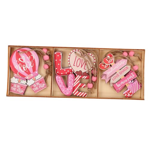 Toyvian 3 Boxen Holzanhänger Zum Valentinstag Hängende Valentinsdekorationen Valentinstag Ornamente Valentinstag Wanddekoration Valentinstag Hängende Ornamente Hölzern Toyvian 3 Boxen Holzanhänger Zum Valentinstag Hängende Valentinsdekorationen Valentinstag Ornamente Valentinstag Wanddekoration Valentinstag Hängende Ornamente Hölzern von Toyvian