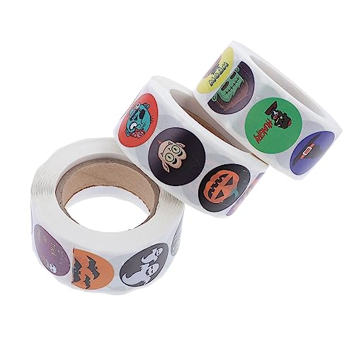 Toyvian 3 Rollen Halloween Kostümaufkleber Cartoon Aufkleber Nagelaufkleber Kreisaufkleber Runde Aufkleber Halloween Aufkleber Lustige Aufkleber Kürbisaufkleber Geisteraufkleber Toyvian 3 Rollen Halloween Kostümaufkleber Cartoon Aufkleber Nagelaufkleber Kreisaufkleber Runde Aufkleber Halloween Aufkleber Lustige Aufkleber Kürbisaufkleber Geisteraufkleber von Toyvian