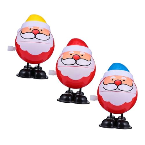 Toyvian 3 STÜCKE Teiliges Weihnachts Aufziehspielzeug Santa Claus mit Bunten Mützen Lustige Laufspielzeuge für Pädagogisches Mitgebsel für Weihnachtsfeiern und Zufällige Zufällige Farbe Toyvian 3 STÜCKE Teiliges Weihnachts Aufziehspielzeug Santa Claus mit Bunten Mützen Lustige Laufspielzeuge für Pädagogisches Mitgebsel für Weihnachtsfeiern und Zufällige Zufällige Farbe von Toyvian