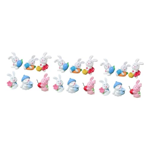 Toyvian 3 Sätze Bunny Figuren Häschen Torten Topper Für Ostern Deko Für Kuchen Und Cupcakes Charmante Resin Figuren Für Desktop Und Garten Deko 6 Stück * 3 Toyvian 3 Sätze Bunny Figuren Häschen Torten Topper Für Ostern Deko Für Kuchen Und Cupcakes Charmante Resin Figuren Für Desktop Und Garten Deko 6 Stück * 3 von Toyvian