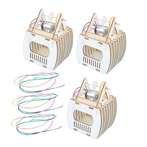 Toyvian 3 Sätze Holz DIY Seilbahn Modell für Wissenschaftliches Lernspielzeug Mechanisches Holzpuzzle zur Kreativitätsförderung Handgefertigtes Bastelset ohne Batterien Toyvian 3 Sätze Holz DIY Seilbahn Modell für Wissenschaftliches Lernspielzeug Mechanisches Holzpuzzle zur Kreativitätsförderung Handgefertigtes Bastelset ohne Batterien von Toyvian