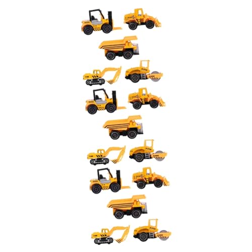 Toyvian 3 Sätze Kindergeburtstagsgeschenk Spielsets Für Kinder Auto-spielset Kinderfahrzeug-spielset Spielen Engineering-spielset Für Kinder Autos Spielset Wagen Auto Model von Toyvian