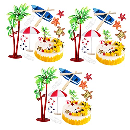 Toyvian 3 Sätze Kuchendekorationsverzierungen Hochzeitstorte Topper Kuchendeckel Strandspielzeug Wasserball Tropische Ballons Meerjungfrau-party Palmblatt Plastik 10 Stück * 3 Toyvian 3 Sätze Kuchendekorationsverzierungen Hochzeitstorte Topper Kuchendeckel Strandspielzeug Wasserball Tropische Ballons Meerjungfrau-party Palmblatt Plastik 10 Stück * 3 von Toyvian
