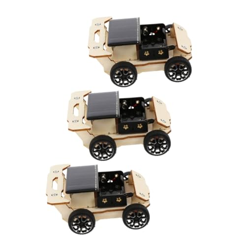 Toyvian 3 Sätze Mini Solar Car Modellbau Kit Teiliges DIY Lernspielzeug für Wissenschaftliches Experiment zum Solarauto Bastelset Handfertigkeit Toyvian 3 Sätze Mini Solar Car Modellbau Kit Teiliges DIY Lernspielzeug für Wissenschaftliches Experiment zum Solarauto Bastelset Handfertigkeit von Toyvian