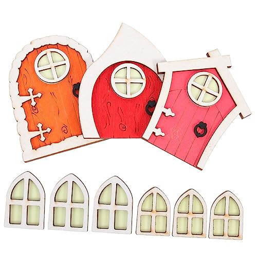 Toyvian 3 Sätze Miniatur Holz Garten Dekoration Leuchtend Wetterfest Kindgerecht für Puppenhaus und Garten Fairy Door Ornament für Puppen und Fotografie Toyvian 3 Sätze Miniatur Holz Garten Dekoration Leuchtend Wetterfest Kindgerecht für Puppenhaus und Garten Fairy Door Ornament für Puppen und Fotografie von Toyvian