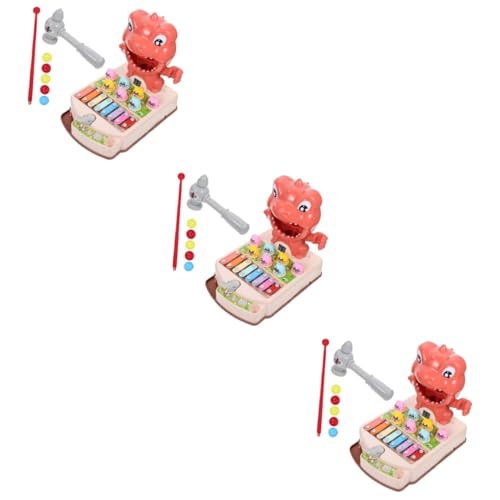Toyvian 3 Sätze -Spielzeug Pädagogisches Babyspielzeug Hammer Spielzeug Geschenk Frühpädagogisches Spielzeug Batterie Multifunktion Elektronische Komponenten Kind von Toyvian