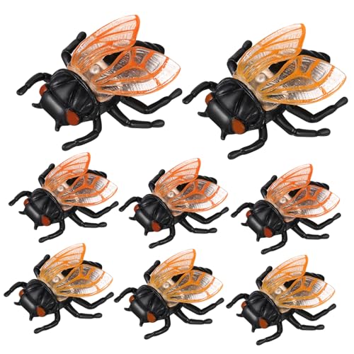 Toyvian 3 Sätze Teiliges Cicada Realistische Cicada Figuren Für Haus Und Landschaftsdekoration Bunte Ornamente Für Kreative Gestaltung 20 Stück * 3 Toyvian 3 Sätze Teiliges Cicada Realistische Cicada Figuren Für Haus Und Landschaftsdekoration Bunte Ornamente Für Kreative Gestaltung 20 Stück * 3 von Toyvian