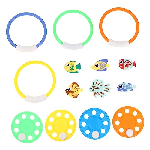 Toyvian 3 Sätze Wasserapnoe-Training wasserspielzeug kinderwasserspielzeuge taucherringe Zappelspielzeug Kinderpool-Tauchspielzeug für Tauchbecken Plastik Toyvian 3 Sätze Wasserapnoe-Training wasserspielzeug kinderwasserspielzeuge taucherringe Zappelspielzeug Kinderpool-Tauchspielzeug für Tauchbecken Plastik von Toyvian
