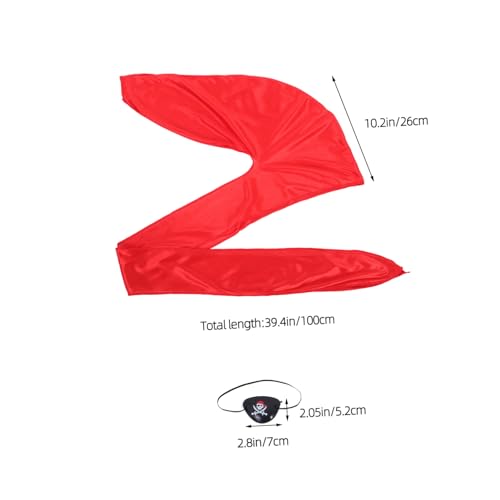 Toyvian 3 Satz Piratenkostüm mit Piratenhut und Augenklappe Leichtes Verkleidungsset für Jungen Mädchen Buntes Piratendress für Halloween Karneval Geburtstagsfeiern Toyvian 3 Satz Piratenkostüm mit Piratenhut und Augenklappe Leichtes Verkleidungsset für Jungen Mädchen Buntes Piratendress für Halloween Karneval Geburtstagsfeiern von Toyvian