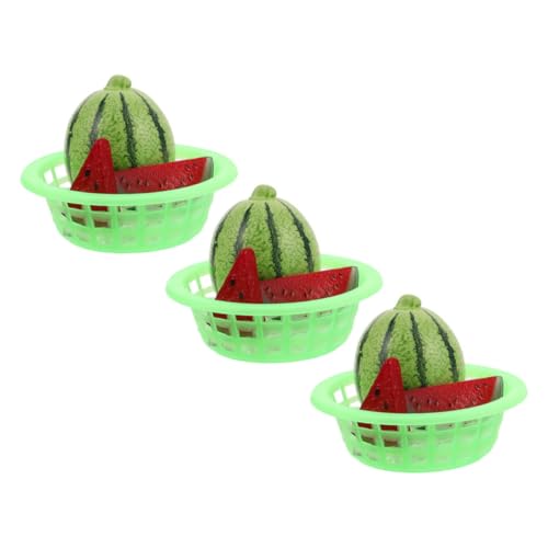 Toyvian 3sätze Miniatur-wassermelonen-Dekoration Teiliges Aus Realistischen Kunstfrüchten Für Fotografie Kreative Projekte Und Puppenhaus-Dekoration Robust Und Leicht Für Spiel Und Toyvian 3sätze Miniatur-wassermelonen-Dekoration Teiliges Aus Realistischen Kunstfrüchten Für Fotografie Kreative Projekte Und Puppenhaus-Dekoration Robust Und Leicht Für Spiel Und von Toyvian
