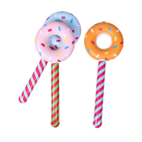 Toyvian 3 Stk Aufblasbares Donut- Donut-schlauchboote Donut-luftballons Donut Aufblasbar Zubehör Für Poolpartys Donut-lutscher-luftballons Donut-sticks Aufblasbare Donuts Pvc Toyvian 3 Stk Aufblasbares Donut- Donut-schlauchboote Donut-luftballons Donut Aufblasbar Zubehör Für Poolpartys Donut-lutscher-luftballons Donut-sticks Aufblasbare Donuts Pvc von Toyvian