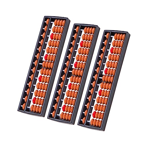 Toyvian 3 Stück Abakus Zählwerkzeug Für Tragbarer Rechenrechner Holz Toyvian 3 Stück Abakus Zählwerkzeug Für Tragbarer Rechenrechner Holz von Toyvian