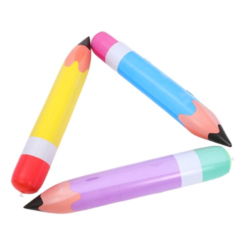 Toyvian 3 Stück Aufblasbares Bleistiftspielzeug Überdimensioniert Große Bleistift-foto-requisite Bleistiftstütze Für Studenten Aufblasbare Bleistiftstütze Riese Zurück Jumbo Party Pvc Toyvian 3 Stück Aufblasbares Bleistiftspielzeug Überdimensioniert Große Bleistift-foto-requisite Bleistiftstütze Für Studenten Aufblasbare Bleistiftstütze Riese Zurück Jumbo Party Pvc von Toyvian