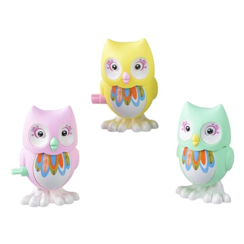 Toyvian 3 Stück Aufzieh kinderspielzeug für Toys for spielsachen hühner Kid Toys Eulen-Uhrwerk-Frühlingsspielzeug Eulenspielzeug Plastik Toyvian 3 Stück Aufzieh kinderspielzeug für Toys for spielsachen hühner Kid Toys Eulen-Uhrwerk-Frühlingsspielzeug Eulenspielzeug Plastik von Toyvian