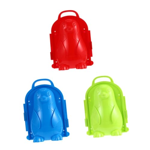 Toyvian 3 Stück Clip für Praktische Clip Spielzeuge für Winter für Outdoor Spaß und Schneeballschlachten Zufällige Farben Dicker Pinguinform Zufällige Farbe Zufällige Farbe von Toyvian
