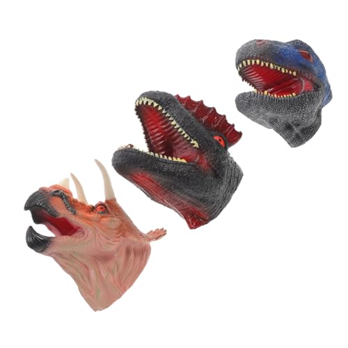 Toyvian 3 Stück Dinosaurier-handpuppenspielzeug Handpuppe Als Rollenspiel Geschichte Sprechende Handpuppe Tierpuppen Nützliche Handpuppe Geschichtenerzählendes Handpuppenspielzeug Gummi Toyvian 3 Stück Dinosaurier-handpuppenspielzeug Handpuppe Als Rollenspiel Geschichte Sprechende Handpuppe Tierpuppen Nützliche Handpuppe Geschichtenerzählendes Handpuppenspielzeug Gummi von Toyvian