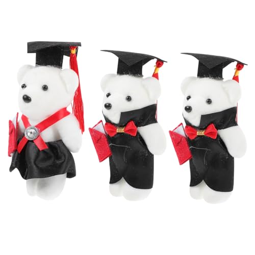 Toyvian 3 Stück Dr Bear Dekorationen Für Die Abschlusssaison Dekorative Abschlussbären Bärenpuppen Mehrzweckbären Bezaubernde Abschlussbären Requisiten Für Die Toyvian 3 Stück Dr Bear Dekorationen Für Die Abschlusssaison Dekorative Abschlussbären Bärenpuppen Mehrzweckbären Bezaubernde Abschlussbären Requisiten Für Die von Toyvian