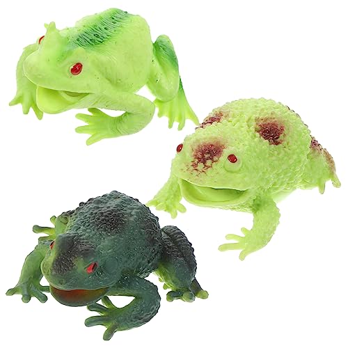 Toyvian 3st Tierspielzeug Anti-Stress-Spielzeug Tierisches Spielzeug Spielzeugkröte Kröte Spielzeug Cartoon- Spielzeug Zum Stressabbau Quetschball Frosch Strecken TPR Kind Toyvian 3st Tierspielzeug Anti-Stress-Spielzeug Tierisches Spielzeug Spielzeugkröte Kröte Spielzeug Cartoon- Spielzeug Zum Stressabbau Quetschball Frosch Strecken TPR Kind von Toyvian