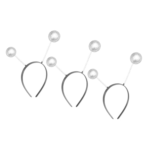 Toyvian 3 Stück Haarreifen mit Glitzerbällen Stirnband für Cosplay Partys und Dekoration für Jugendliche und Erwachsene Toyvian 3 Stück Haarreifen mit Glitzerbällen Stirnband für Cosplay Partys und Dekoration für Jugendliche und Erwachsene von Toyvian