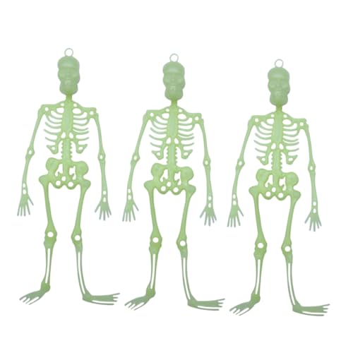 Toyvian 3 Stück Halloween-Requisiten halloween halloween schädel halloween-dekoration Horror Dekoration halloweendeko groß beängstigend Party Knochen Anhänger hängende Green Toyvian 3 Stück Halloween-Requisiten halloween halloween schädel halloween-dekoration Horror Dekoration halloweendeko groß beängstigend Party Knochen Anhänger hängende Green von Toyvian