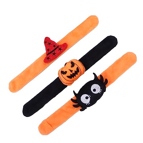Toyvian 3 Stück Halloween-ring Halloween-snap-armband Schlagarmbänder Für Armband Für Kinderarmband Armreif Armbänder Party Gefälligkeiten Klappring Seidentuch Toyvian 3 Stück Halloween-ring Halloween-snap-armband Schlagarmbänder Für Armband Für Kinderarmband Armreif Armbänder Party Gefälligkeiten Klappring Seidentuch von Toyvian