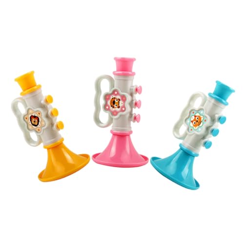 Toyvian 3 Stück Hilfsmittel für den Musikunterricht musikinstrumente musikalisches Geräuschmacher für Trompeten für Kleinkinderinstrumente Plastik Toyvian 3 Stück Hilfsmittel für den Musikunterricht musikinstrumente musikalisches Geräuschmacher für Trompeten für Kleinkinderinstrumente Plastik von Toyvian