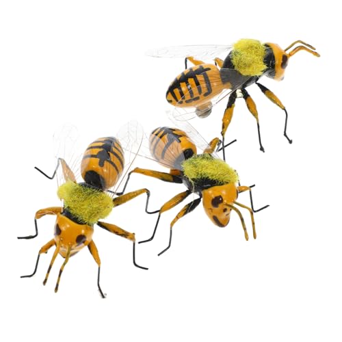 Toyvian 3 Stück Hochsimulierte Insekten Omas Bienenstock Anstecknadel Brosche Bienen Dekorationen Bienen Ornamente Für Bienen Statue Heimdekoration Kunststoff Toyvian 3 Stück Hochsimulierte Insekten Omas Bienenstock Anstecknadel Brosche Bienen Dekorationen Bienen Ornamente Für Bienen Statue Heimdekoration Kunststoff von Toyvian