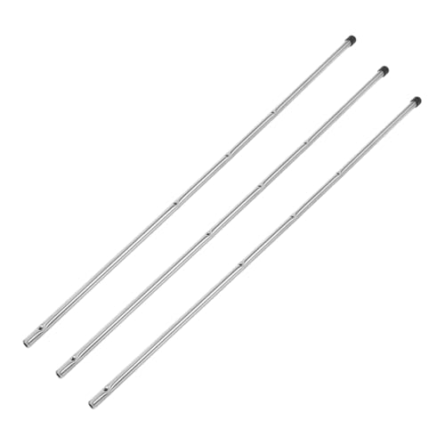 Toyvian 3 Stück Kicker Zubehör Ersatzstangen Für Tischfußball Foosball Ersatzstange Fußball-operationsstangen Tischfußballstange Austausch Der Kickerstange Silber von Toyvian