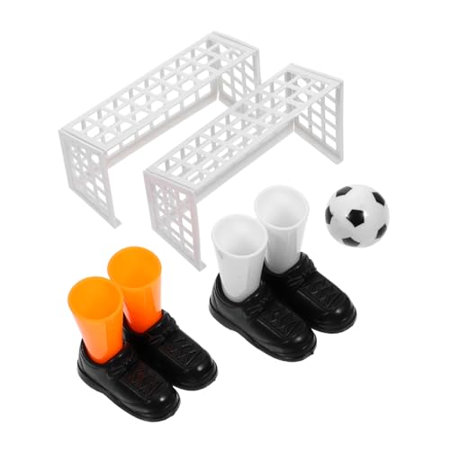 Toyvian 3 Stück Mini Finger Fußballspiel Set für Desktop aus Umweltfreundlichem Fördert Kreativität Hand Auge Koordination und Fingerkraft Teiliges Mini Fußball Tischkicker Toyvian 3 Stück Mini Finger Fußballspiel Set für Desktop aus Umweltfreundlichem Fördert Kreativität Hand Auge Koordination und Fingerkraft Teiliges Mini Fußball Tischkicker von Toyvian