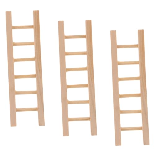 Toyvian 3 Stück Mini Holzleiter Teiliges Puppenhaus Zubehör Miniatur Treppe aus Robustem Holz Dekoration für Miniaturgärten Zimmer und Puppenhäuser Praktische Mini Leiter für Bastel und Toyvian 3 Stück Mini Holzleiter Teiliges Puppenhaus Zubehör Miniatur Treppe aus Robustem Holz Dekoration für Miniaturgärten Zimmer und Puppenhäuser Praktische Mini Leiter für Bastel und von Toyvian