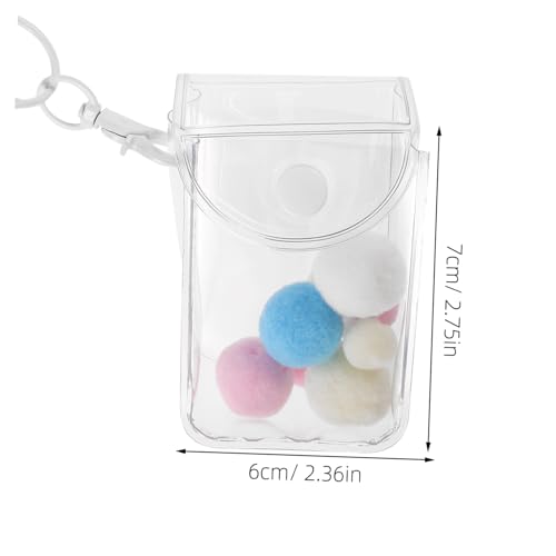 Toyvian 3 Stück Mini Puppentaschen Transparent PVC Klarer Sammler Tragetasche Schlüsselanhänger Stilvoll Minimalistisch Vielseitig für Alltag und Ausflüge Toyvian 3 Stück Mini Puppentaschen Transparent PVC Klarer Sammler Tragetasche Schlüsselanhänger Stilvoll Minimalistisch Vielseitig für Alltag und Ausflüge von Toyvian