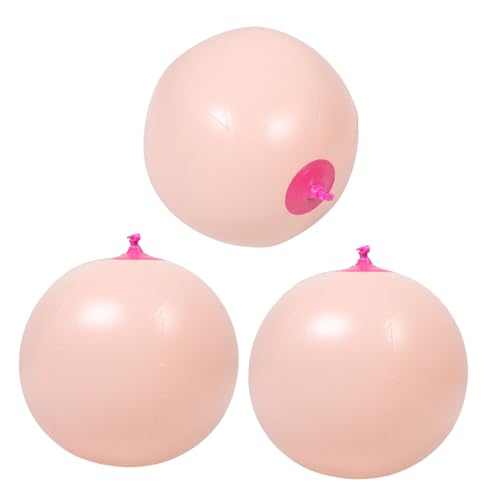 Toyvian 3 Stück PVC Aufblasbare Strandbälle Strapazierfähige Sommer Poolspielzeuge mit Glatter Oberfläche Elastisches Material Kinderfreundlich für Strand und Poolparty Toyvian 3 Stück PVC Aufblasbare Strandbälle Strapazierfähige Sommer Poolspielzeuge mit Glatter Oberfläche Elastisches Material Kinderfreundlich für Strand und Poolparty von Toyvian