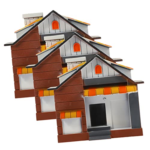 Toyvian 3 Stück Pack Häuser für Garten und Tischdekoration Mini Figuren für Modellbau und Bastelprojekte Toyvian 3 Stück Pack Häuser für Garten und Tischdekoration Mini Figuren für Modellbau und Bastelprojekte von Toyvian