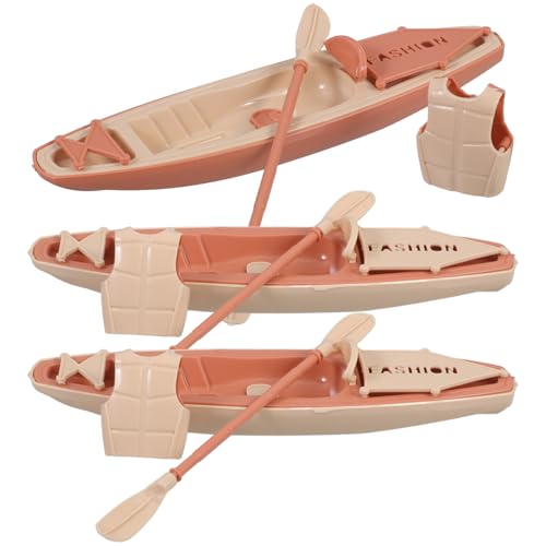 Toyvian 3 Stück Plastikboot-Ornamente 19 5 cm Kajak-Spielzeug-Paddel-Kanu-Modell Für Geburtstagskuchendekoration Bürotischdekoration Toyvian 3 Stück Plastikboot-Ornamente 19 5 cm Kajak-Spielzeug-Paddel-Kanu-Modell Für Geburtstagskuchendekoration Bürotischdekoration von Toyvian
