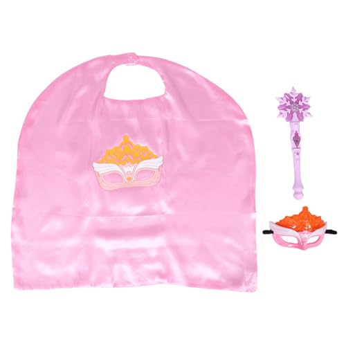 Toyvian 3 Stück Prinzessin Dress -up -Set Zauberstäbe Prinzessin Kostüm Prinzessin verkleiden Cape Kleider anziehen Prinzessin verkleiden Sich Kleidung Leuchtender Feenstab Kunststoff Rosa Toyvian 3 Stück Prinzessin Dress -up -Set Zauberstäbe Prinzessin Kostüm Prinzessin verkleiden Cape Kleider anziehen Prinzessin verkleiden Sich Kleidung Leuchtender Feenstab Kunststoff Rosa von Toyvian