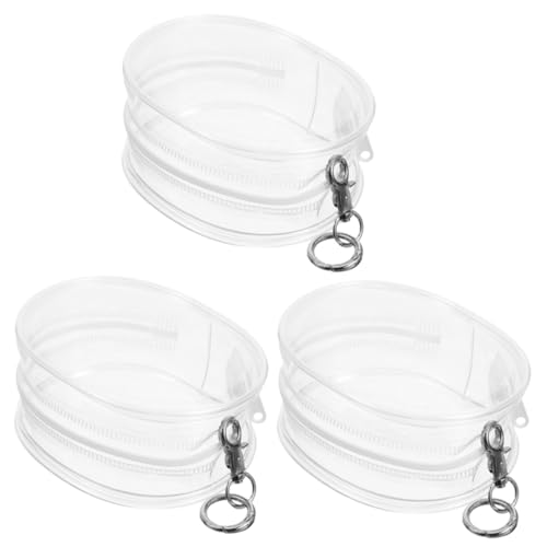 Toyvian 3 Stück Puppenausweis Teiliges Transparentes Design für Einfache Sichtbarkeit Wasserabweisend für Unterwegs und Spielaktivitäten mit Schlüsselanhänger Toyvian 3 Stück Puppenausweis Teiliges Transparentes Design für Einfache Sichtbarkeit Wasserabweisend für Unterwegs und Spielaktivitäten mit Schlüsselanhänger von Toyvian