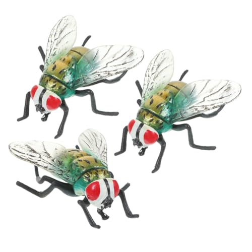 Toyvian 3 Stück Realistische Fliegen Modelle aus Robustem Kunststoff Detailgetreue Nachbildung Langlebige Dekofiguren für Halloween Party Bonsai Blumentopf und Scherzartikel Toyvian 3 Stück Realistische Fliegen Modelle aus Robustem Kunststoff Detailgetreue Nachbildung Langlebige Dekofiguren für Halloween Party Bonsai Blumentopf und Scherzartikel von Toyvian