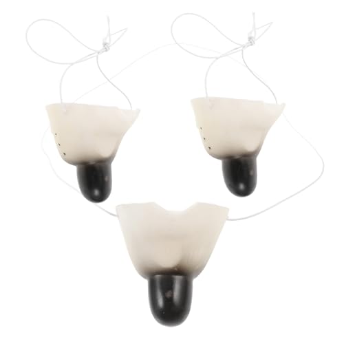 Toyvian 3 Stück Realistische Vinyl-mausnase mit Elastischem Band Langlebiges Cosplay Zubehör für Fasching Halloween Karneval Tierkostüm und Bühnenauftritte Toyvian 3 Stück Realistische Vinyl-mausnase mit Elastischem Band Langlebiges Cosplay Zubehör für Fasching Halloween Karneval Tierkostüm und Bühnenauftritte von Toyvian