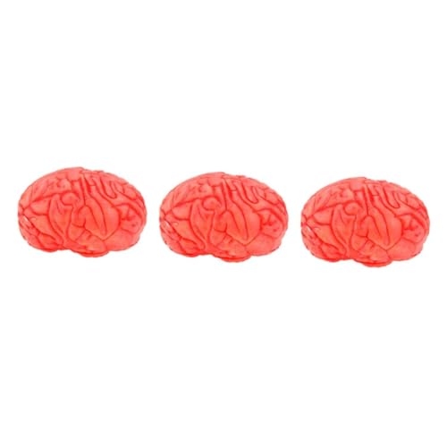 Toyvian 3 Stück Realistisches Halloween Deko Accessoire Gefälschtes Gehirn Lebensgroßes Halloween Requisit Für Gruselige Partys Und Horror Dekorationen Toyvian 3 Stück Realistisches Halloween Deko Accessoire Gefälschtes Gehirn Lebensgroßes Halloween Requisit Für Gruselige Partys Und Horror Dekorationen von Toyvian