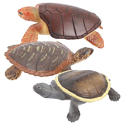 Toyvian 3 Stück Schildkrötenmodellspielzeug Kleine Schildkrötenfigur Schildkrötenspielzeug Meeresschildkrötenfigur Meeresschildkröten-Modell Schildkrötenstatue Ozeantierfiguren Plastik Toyvian 3 Stück Schildkrötenmodellspielzeug Kleine Schildkrötenfigur Schildkrötenspielzeug Meeresschildkrötenfigur Meeresschildkröten-Modell Schildkrötenstatue Ozeantierfiguren Plastik von Toyvian