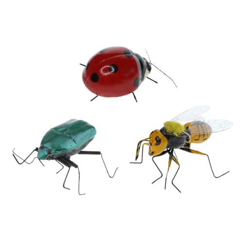 Toyvian 3 Stück Simulation Insektendekoration Marienkäfer-bienenspielzeug Fehler Für Täuschen Vor Marienkäfer Figur Gefälschte Fehler Ton Toyvian 3 Stück Simulation Insektendekoration Marienkäfer-bienenspielzeug Fehler Für Täuschen Vor Marienkäfer Figur Gefälschte Fehler Ton von Toyvian