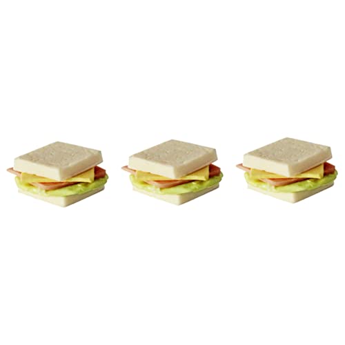 Toyvian 3 Stück Simulation Mini Sandwich Ornament Dekorationen Szenen Dekore DIY Materialien Telefon Dekore Mini Zubehör Mode Sandwich Party Zubehör Kuchen Dekore Harz Toyvian 3 Stück Simulation Mini Sandwich Ornament Dekorationen Szenen Dekore DIY Materialien Telefon Dekore Mini Zubehör Mode Sandwich Party Zubehör Kuchen Dekore Harz von Toyvian